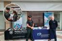 PSNI officers recently gave crime prevention advice to local businesses.