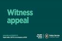PSNI witness appeal.