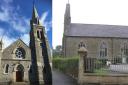 Holy Cross Church, Lisnaskea, and St Mary's Church, Maguiresbridge.