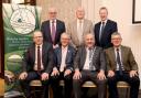 Rosslea farmer, John Egerton has been appointed President Elect of the Ulster Grassland Society and is pictured front second left with President David Linton and fellow Office-bearers Harold Johnston (Vice President); John Henning OBE (PRO); George Reid