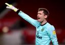 Norwich City goalkeeper Michael McGovern during the Sky Bet Championship match at bet365 Stadium, Stoke..