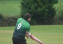 Playing a shot as North Fermanagh Cricket Club continued their winning run.