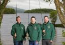 Local Anglers taking part in the Home Internationals next week are from left, Nigel Green, Darren Maguire, Captain and Joe Gilroy.