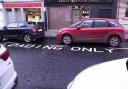Parking in Enniskillen.