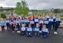 Children in Tempo Primary School took part in the Daily Mile Day on Thursday 27th April. Children in school participate in the initiative every day. Children are encouraged to run or jog at their own pace for 15 minutes in the fresh air with their