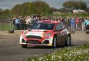 Garry Jennings slides his stunning Fiesta Rally2 to fourth overall.