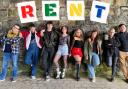 The cast of Fermanagh Musical Theatre's production of 'Rent'.