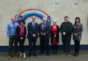 DfE permanent secretary, Dr Mark Browne, pictured at St Mary's Primary School, Fivemiletown.