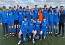 The Ballinamallard U14 team that played Coleraine