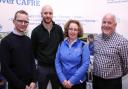 Speakers at the Beef Carbon Reduction Awareness Event at CAFRE: Nigel Gould, Darryl Boyd, Ruth Moore and Kevin McGrath.