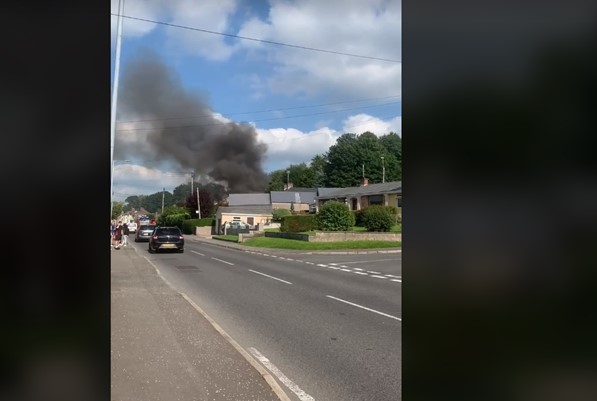 Fire fighters attend incident in Enniskillen