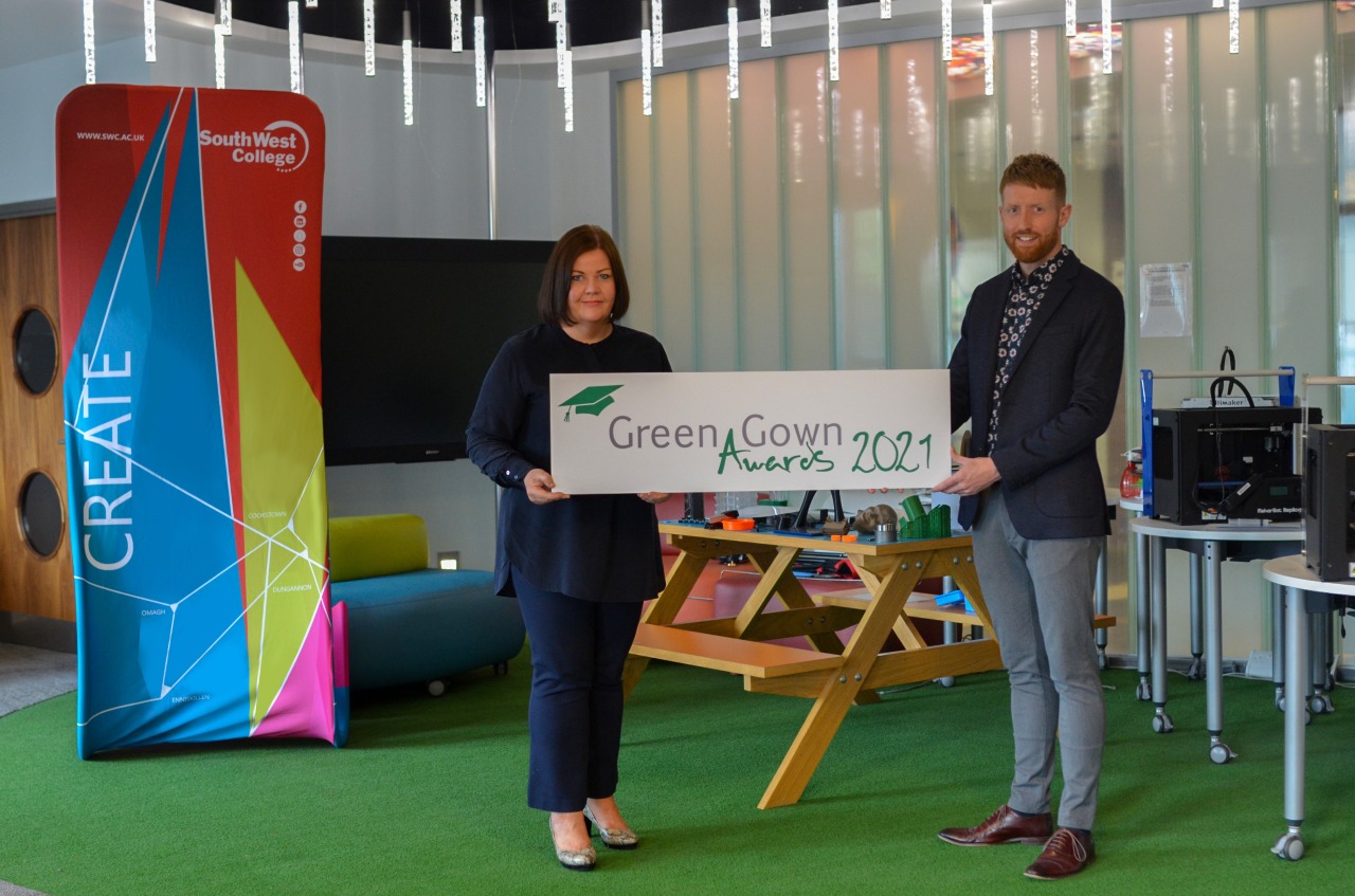 South West College-led programme shortlisted for sustainability award