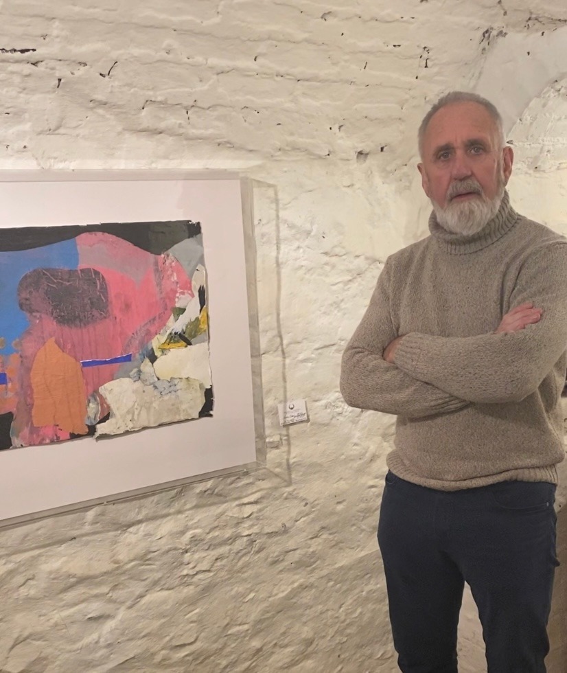 Eamon Coleman, artist and mentor for the residency.