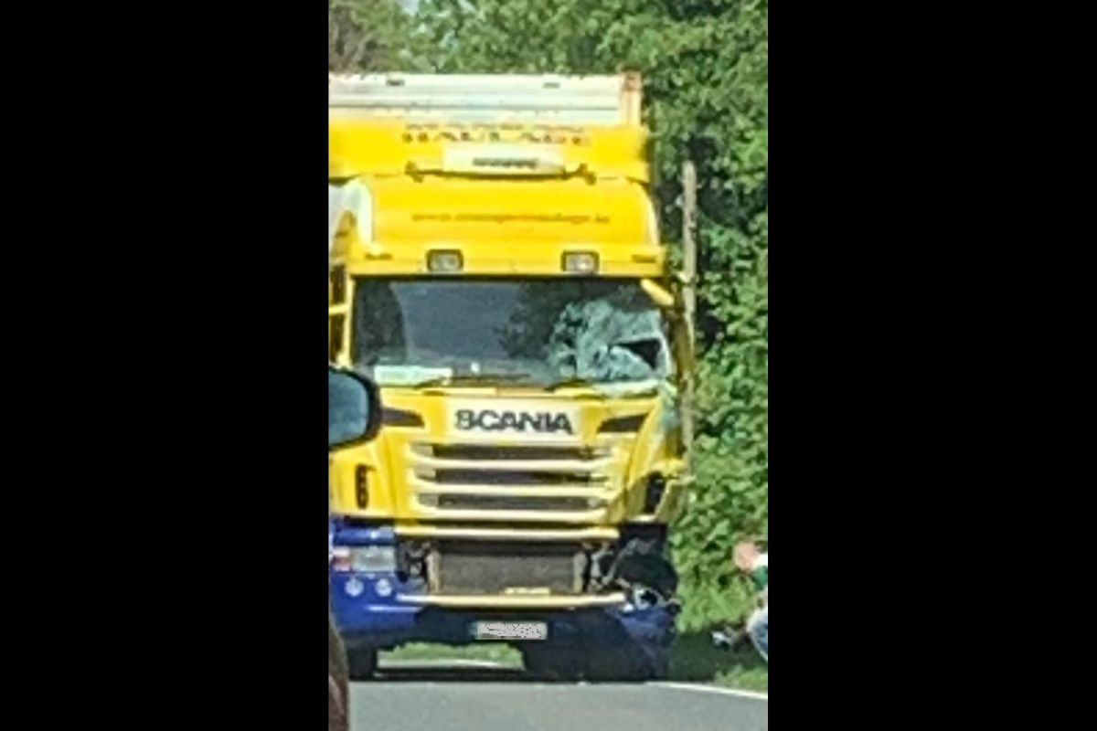 Fermanagh crash:  Two vehicle crash involving lorry
