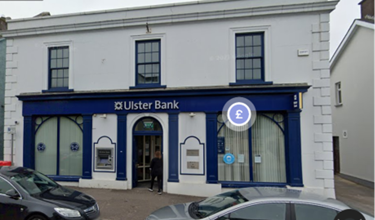 Ulster Bank to close Tyrone branch