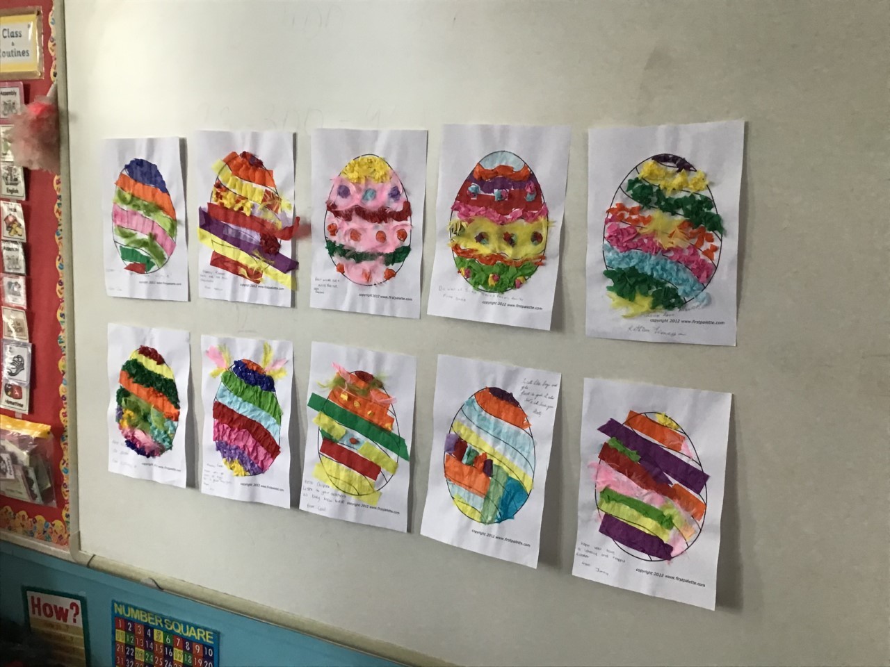 Easter art competition.