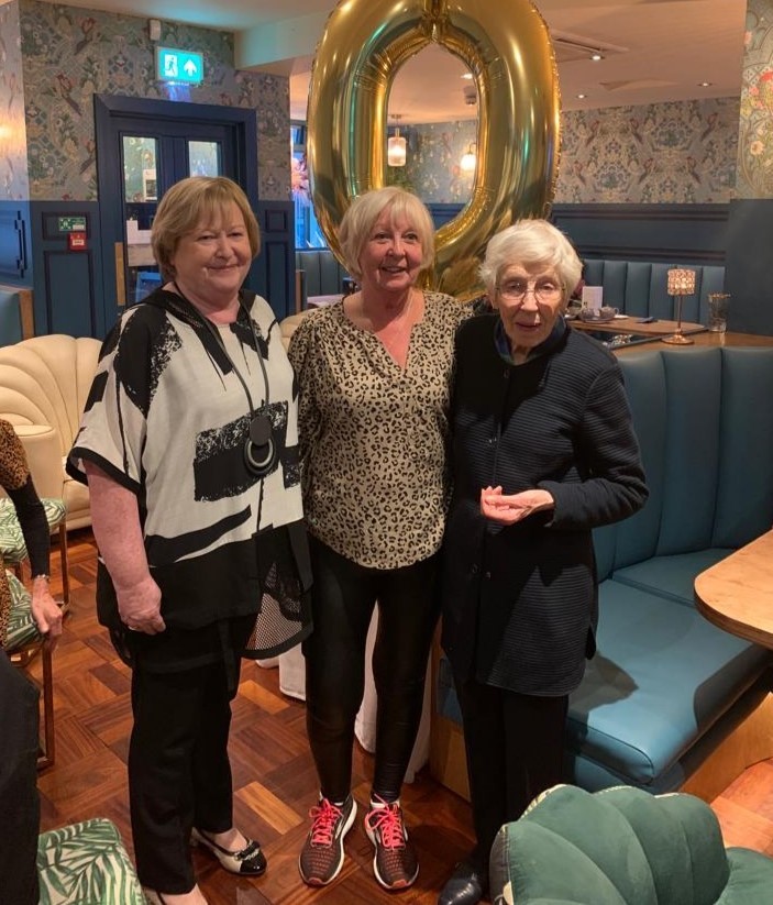 Pictured from left to right: Martha Smyth, who participated in the first Feis in 1962, Ann Allen, Fermanagh Feis secretary and Lena Corrigan who joined the Committee in 1965.