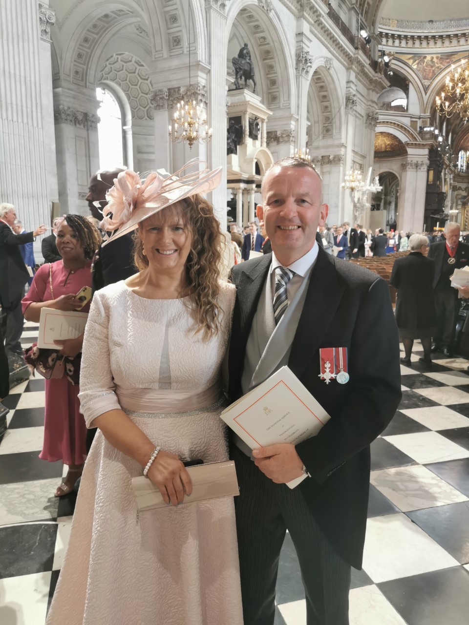 David and Edith Donaldson attended the National Service of Thanksgiving at St. Pauls Cathedral.