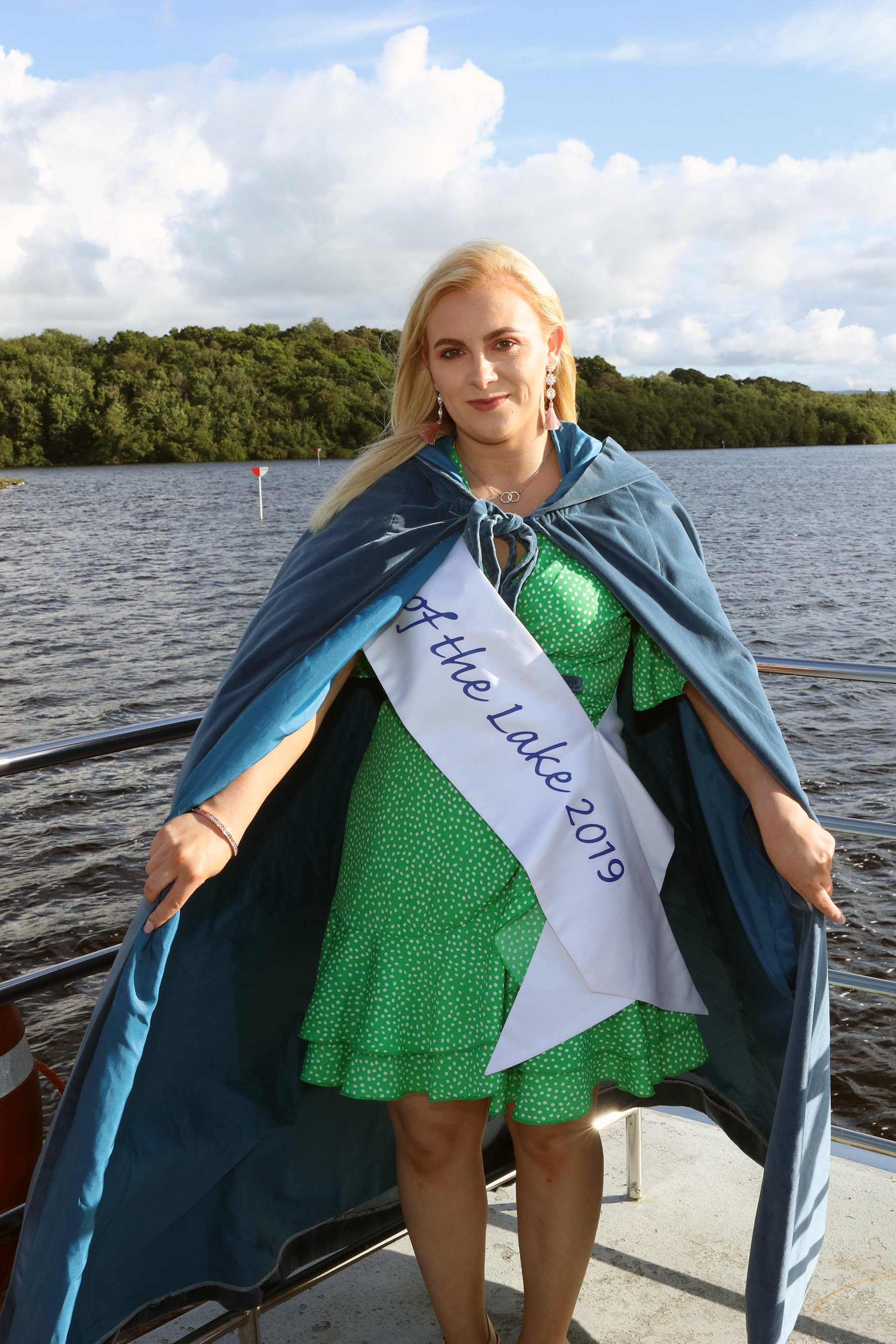 Nikita Ward, the Lady of the Lake at the launch of this years festival.