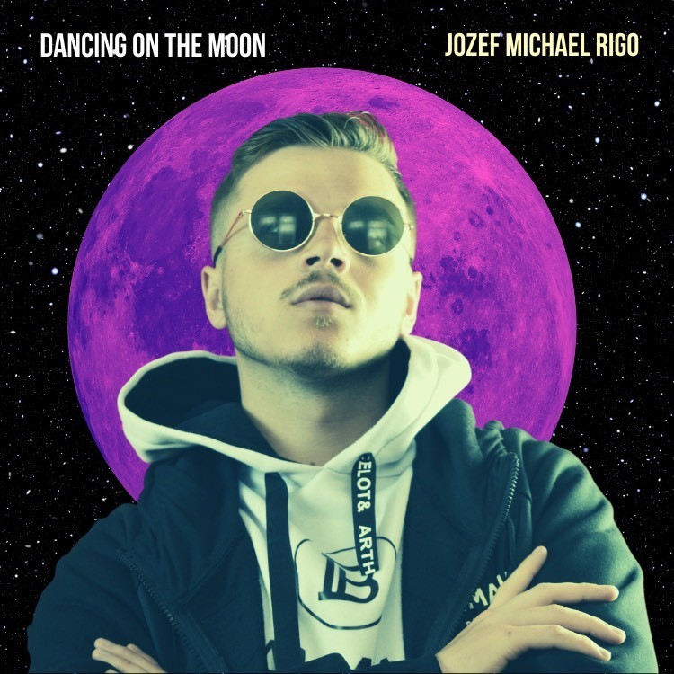 Artwork for Jozef Michael Rigos upcoming EP Dancing on the Moon.