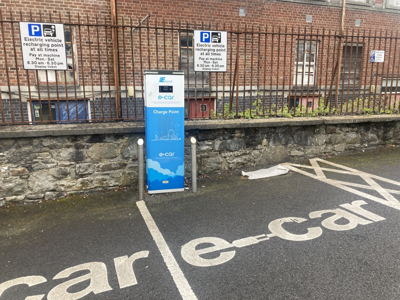 Out of order charge points in Fermanagh see electric vehicles stuck