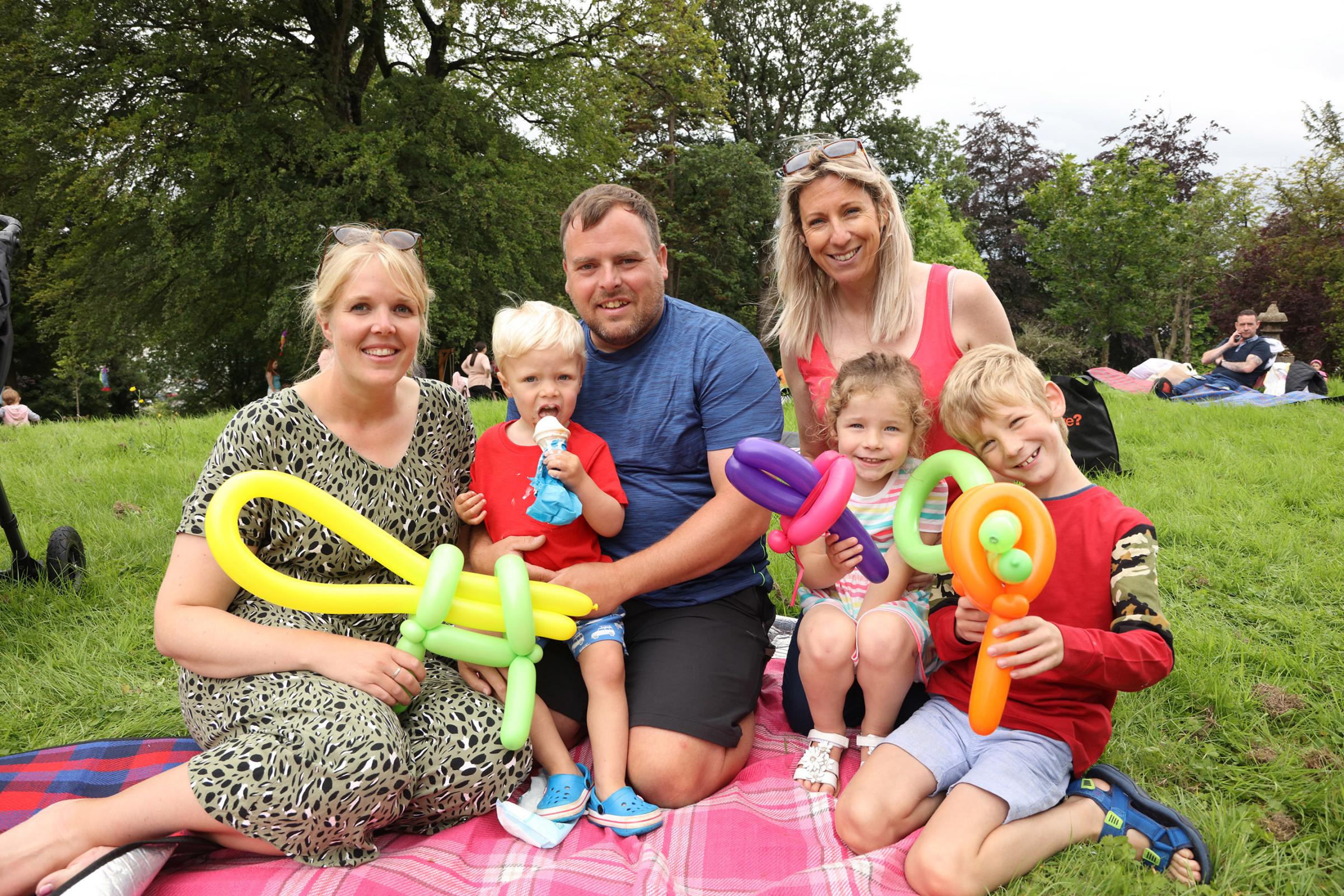 Great fun had by all at Forthill Park picnic