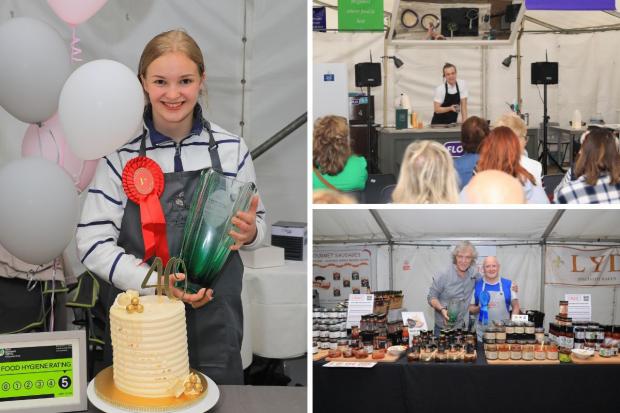 The Food Hall at Fermanagh County Show. Photos Tim Flaherty