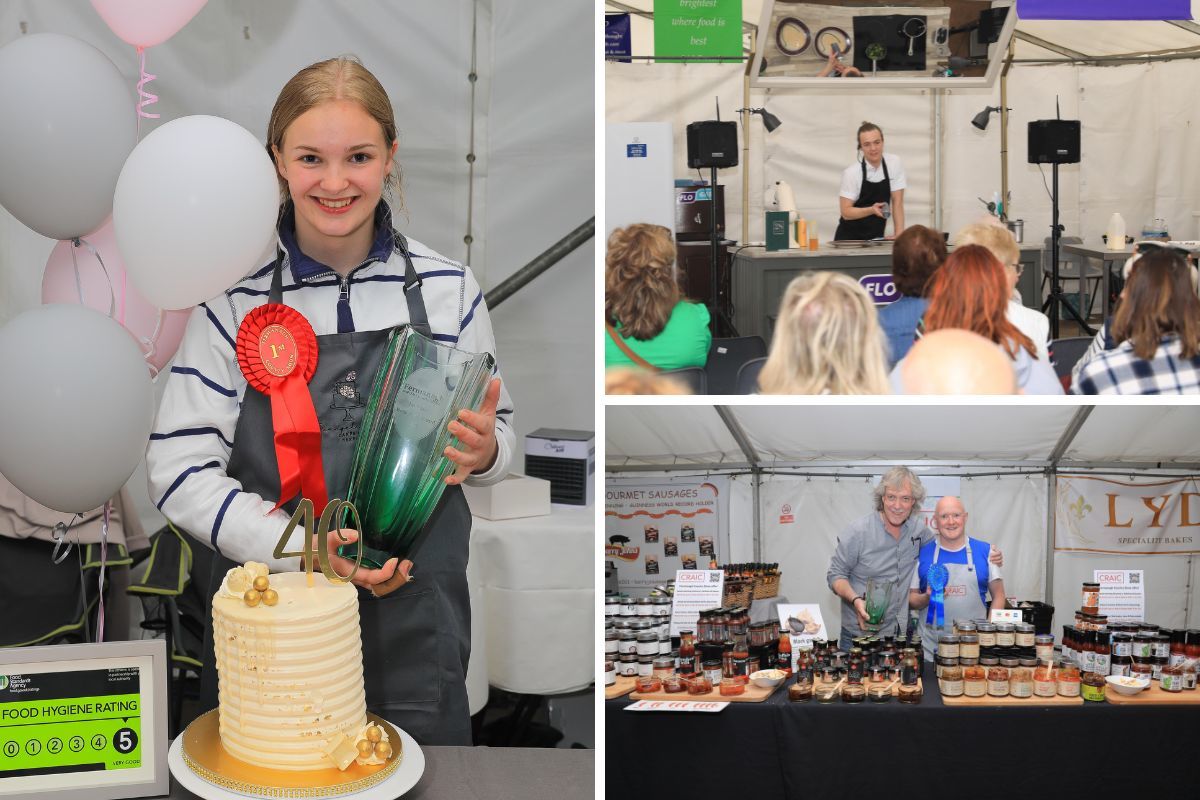 Fermanagh County Show Foodhall stands and delivers top quality fayre