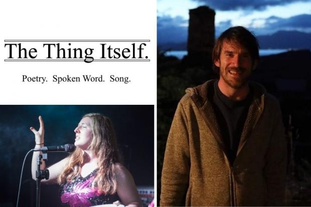 The Thing Itself with headliners Stephen Murphy and Cat Brogan.