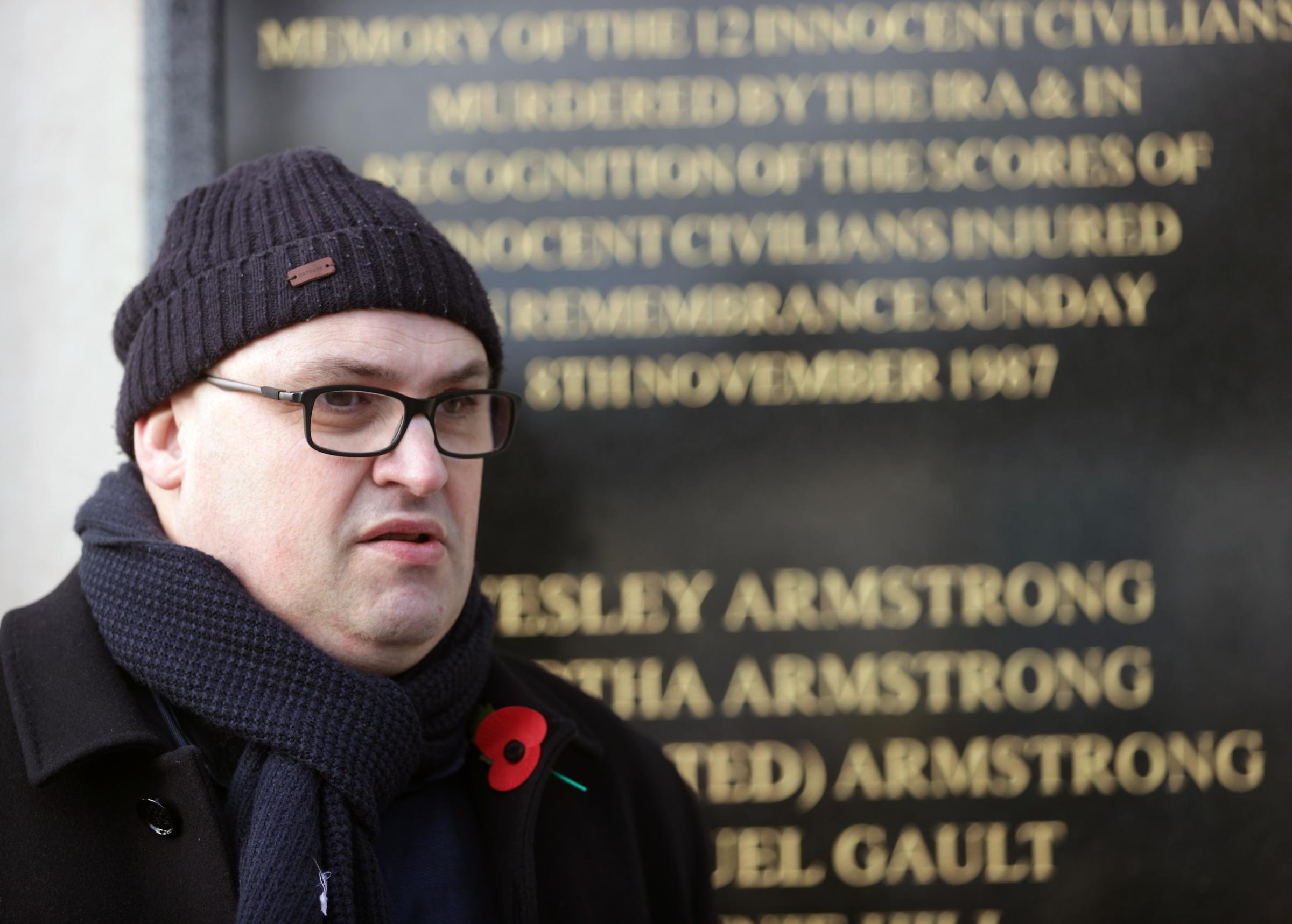 Julian Armstrong, (son of Wesley and Bertha Armstrong), killed in Enniskillen Bomb.