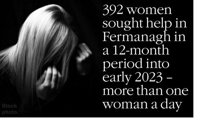 392 women sought help from Fermanagh Womens Aid in 2022/3. 