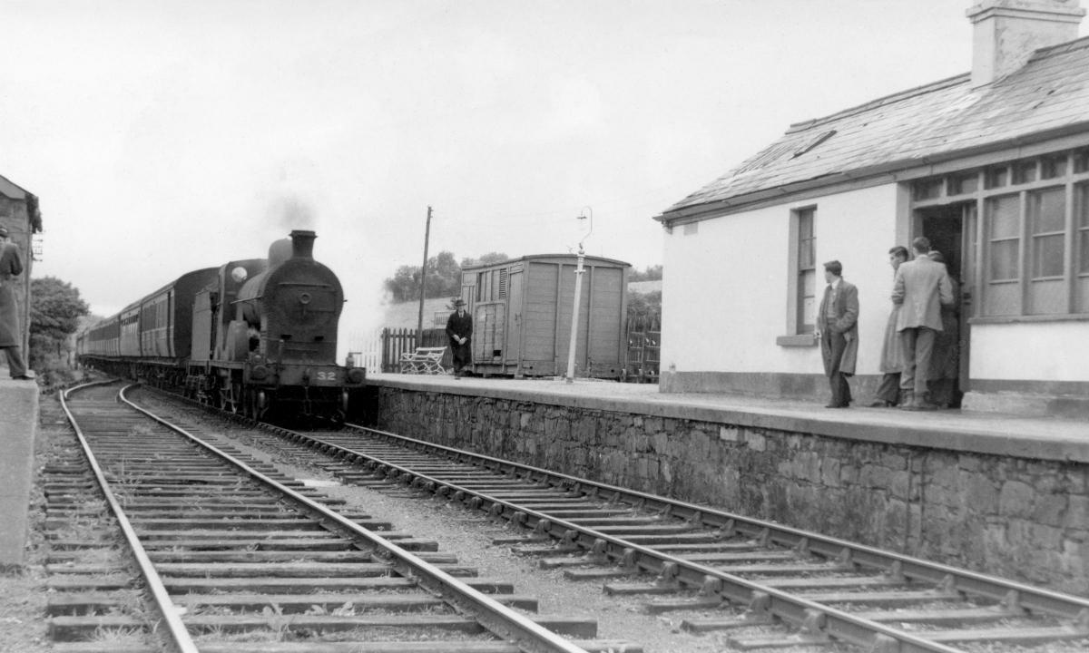 Enniskillen railway station.
