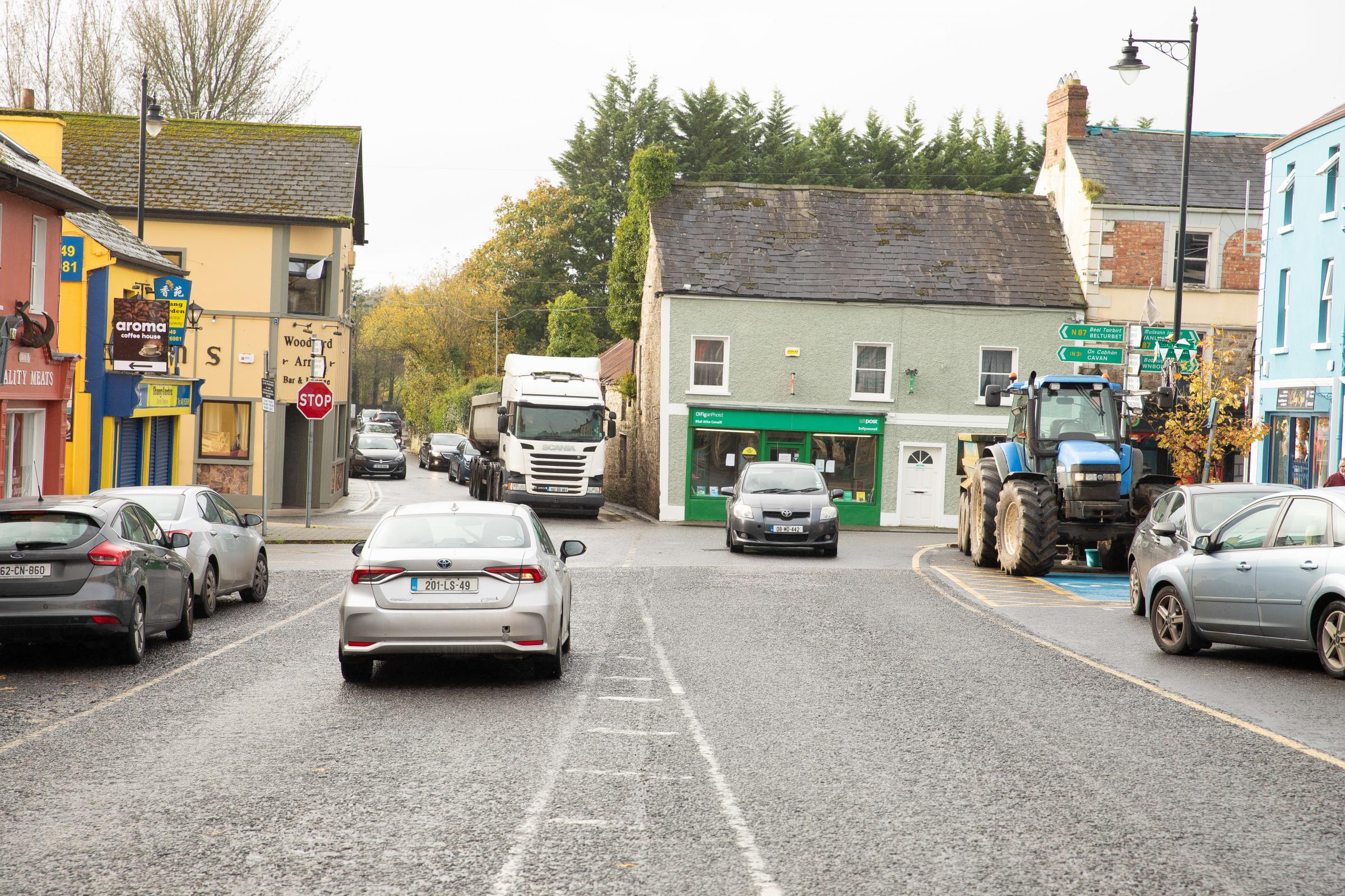 In the heart of busy Ballyconnell. Photos by Tim Flaherty.
