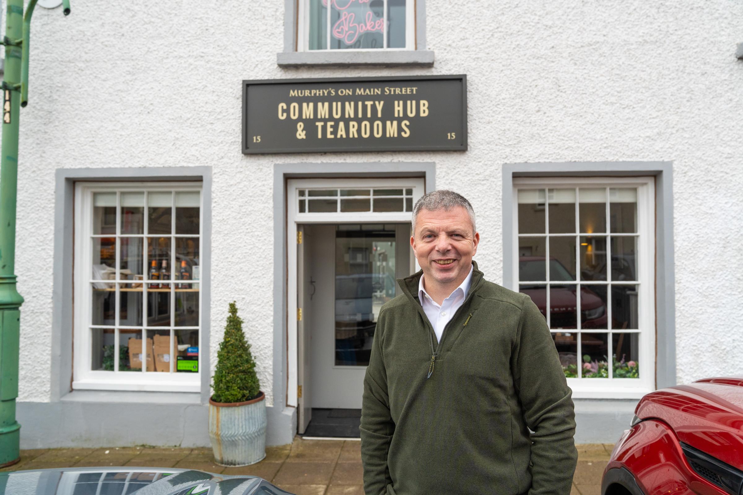 Neil Armstrong, of Murphys On Main Street Community Hub and Tea Rooms in Ederney.