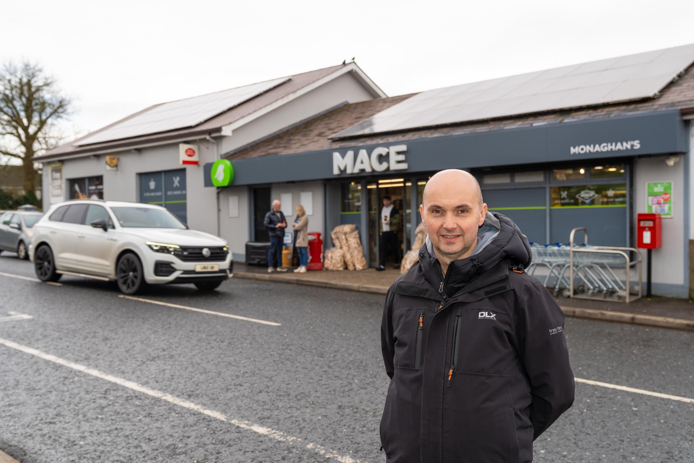 Martin Monaghan, owner of Mace, Ederney. Picture: Ronan McGrade