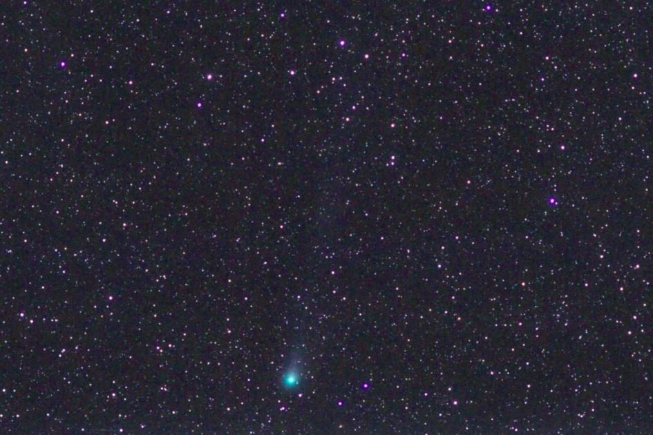 La comète passe une fois tous les 71 ans et est désormais visible dans le ciel nocturne