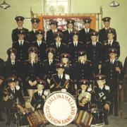 Ballinamallard Accordion Band in 1971. Photo: Anthony Vesey