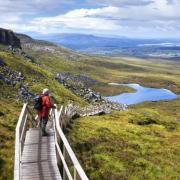 Cuilcagh Boardwalk. Photo: Marble Arch Caves Global Geopark's website.