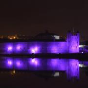 Fermanagh and Omagh District Council will illuminate Enniskillen Castle and the Strule Arts Centre, Omagh on selected dates throughout the month of October. Photo: Fermanagh and Omagh District Council