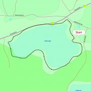 Killyfole Lough Walk map.