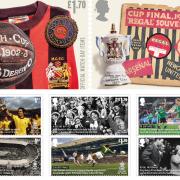 Royal Mail is celebrating 150 years of the FA Cup with a special set of stamps (PA/Royal Mail)