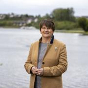 Arlene Foster, former first minister of Northern Ireland and former leader of the DUP, who has been made a Dame for political and public service in the Queen's Birthday Honours list.(Source: PA Images)