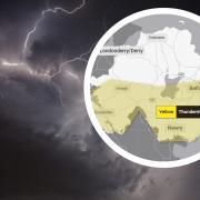 It is likely thunder and heavy rain will impact Northern Ireland on the evening of Wednesday, May 10