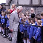 King and Queen visit Enniskillen. Photo: John McVitty.
