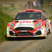 Garry Jennings was in contention for a podium finish until a latepuncture dropped him back.