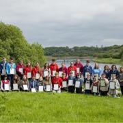 Young People who took part in completing the John Muir Award Scheme.