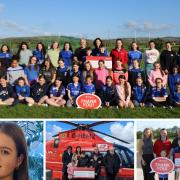 Donation made in memory of the late Caitlin Hogg to Air Ambulance NI.
