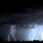 The chance of being struck by lightning is around one in 10 million.