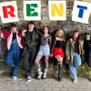 The cast of Fermanagh Musical Theatre's production of 'Rent'.