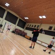 Action from the Fermanagh Badminton League.